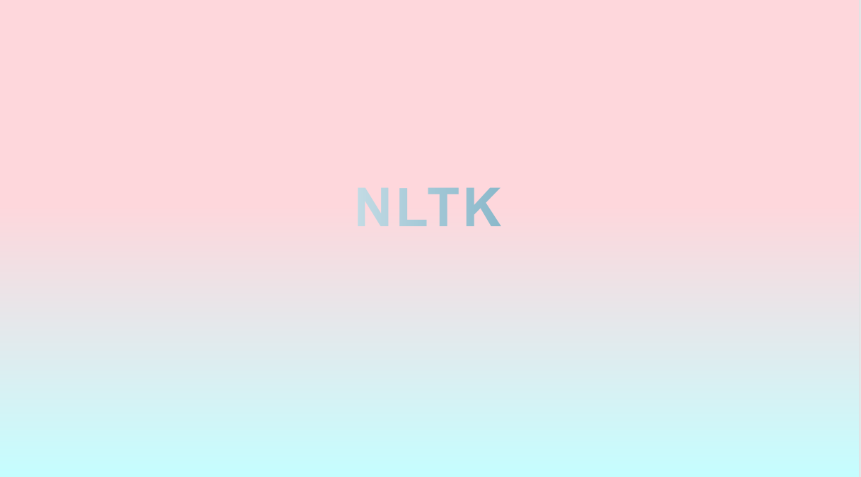 NLTK - 通用词下载